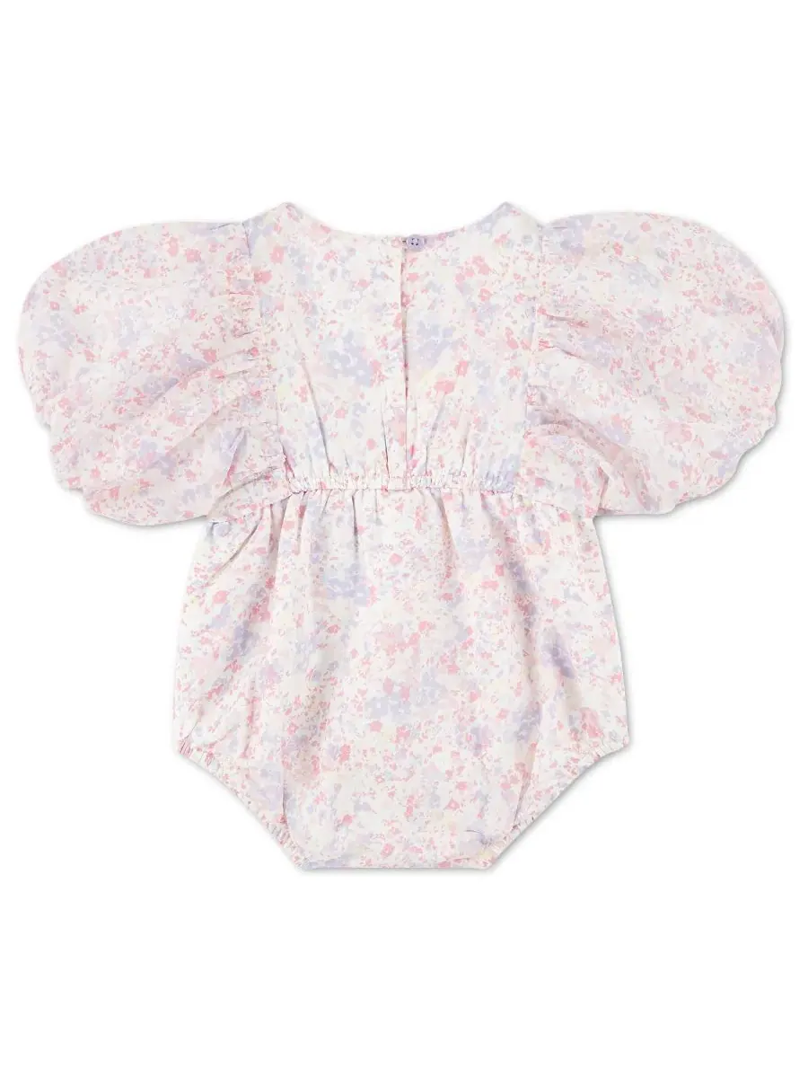 Детский боди Emerson Bubble для девочек Abercrombie Kids — изображение 2 из 9, белый/розовый
