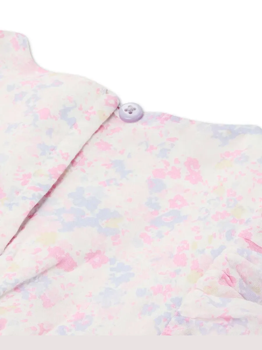 Детский боди Emerson Bubble для девочек Abercrombie Kids — изображение 4 из 9, белый/розовый