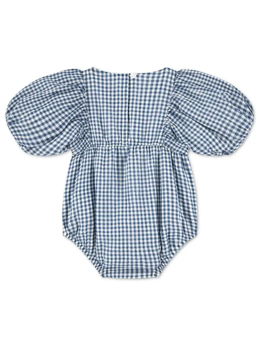 Детский боди Emerson Bubble для девочек Abercrombie Kids — изображение 2 из 4, синий/белый