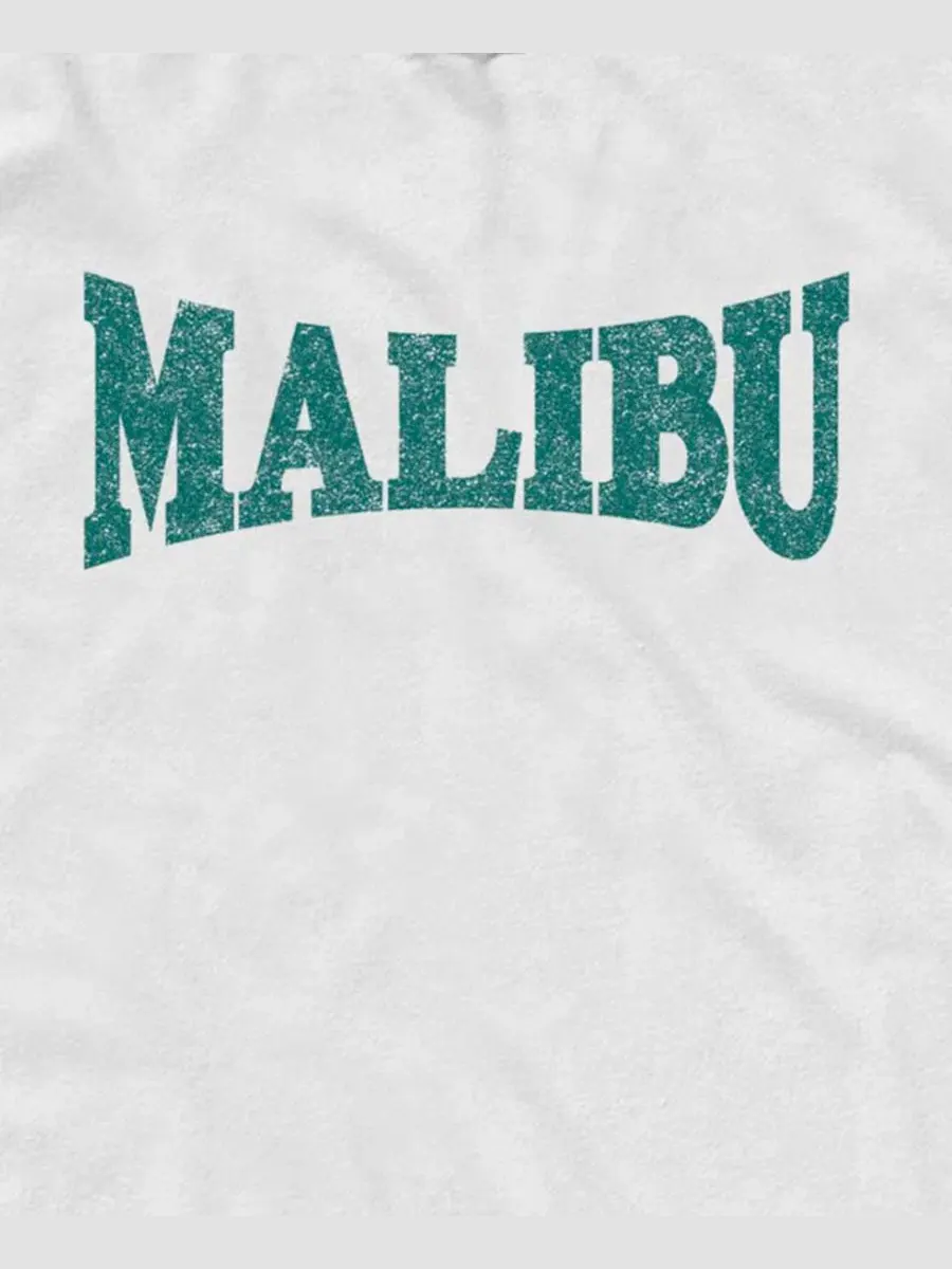 Майка-безрукавка с принтом Malibu Vintage Collegiate Logo Fifth Sun — изображение 3 из 3, белый