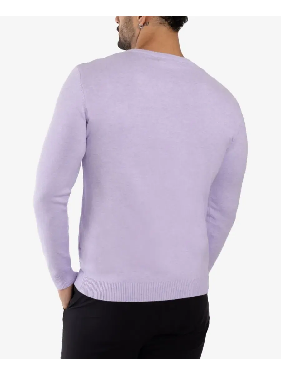 Свитер с круглым вырезом Big & Tall Basic Crewneck XRAY — изображение 2 из 15, фиолетовый