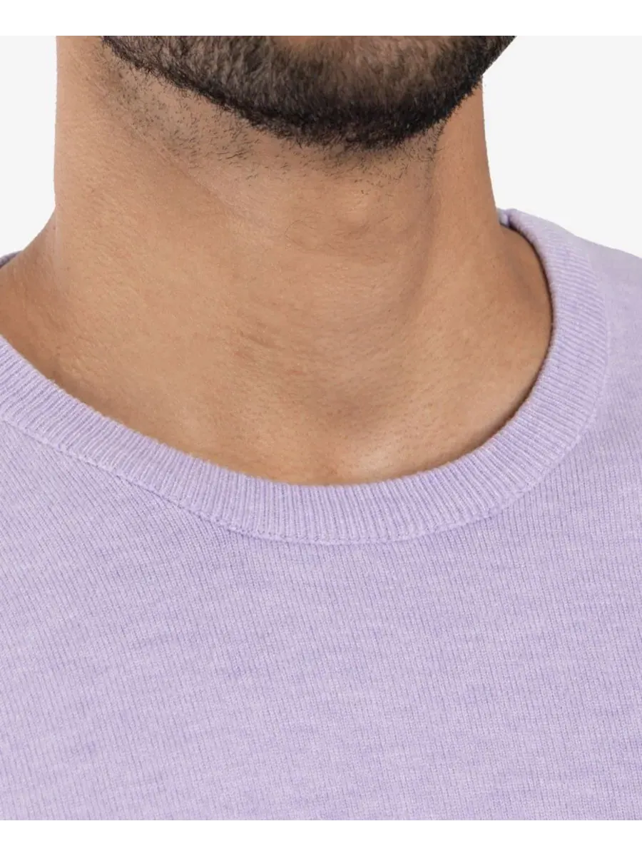 Свитер с круглым вырезом Big & Tall Basic Crewneck XRAY — изображение 14 из 15, фиолетовый