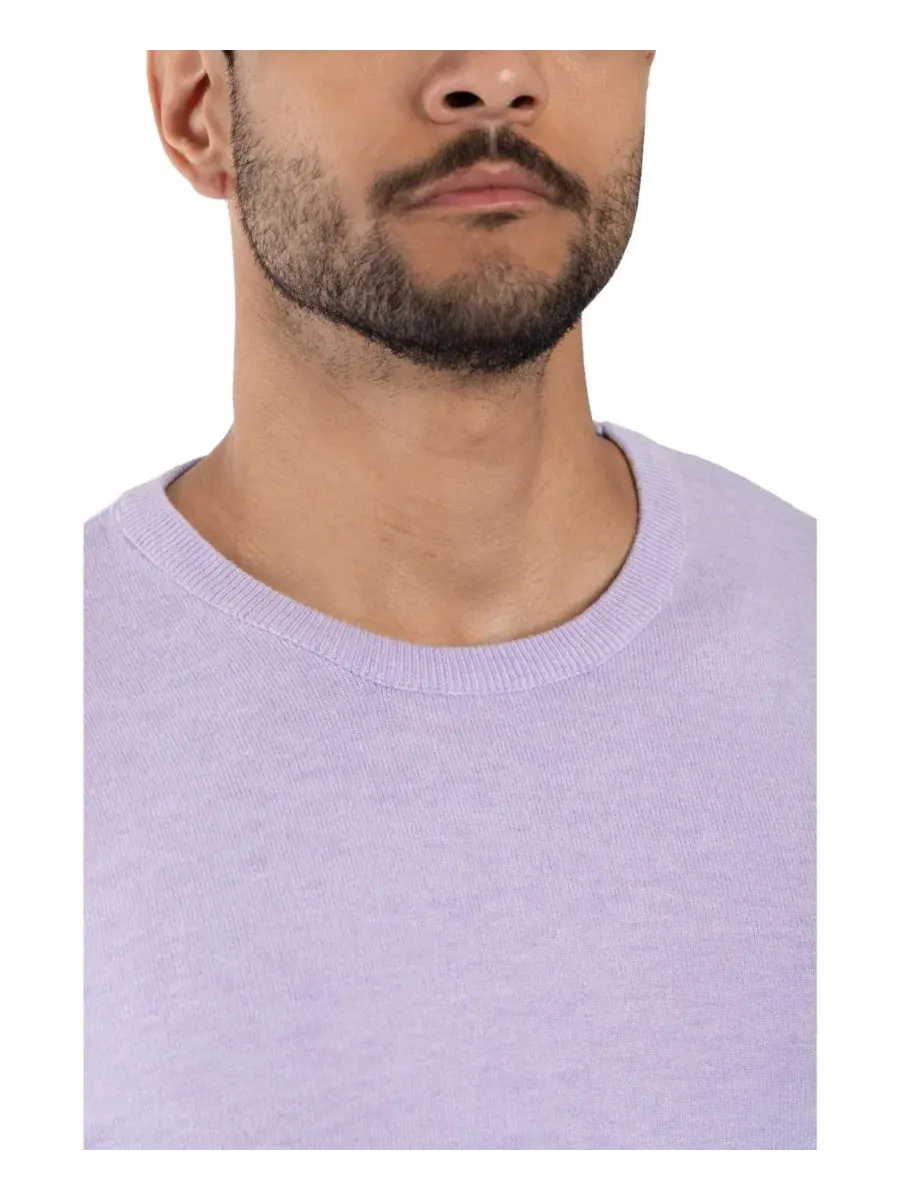 Свитер с круглым вырезом Big & Tall Basic Crewneck XRAY — изображение 6 из 15, фиолетовый