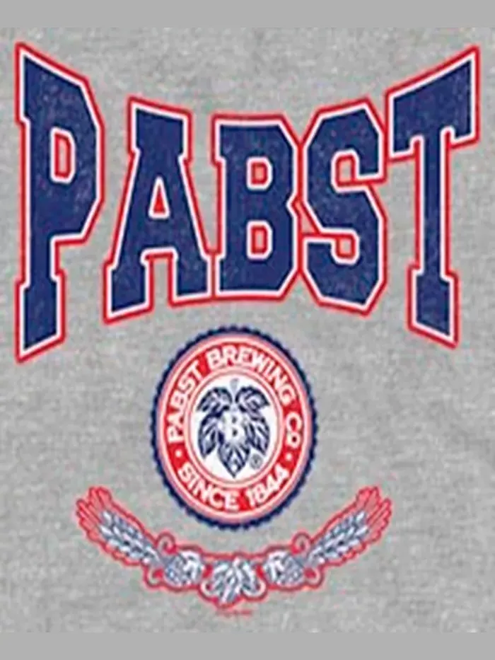 Мужской топ School Of Pabst Fifth Sun — изображение 3 из 3, серый
