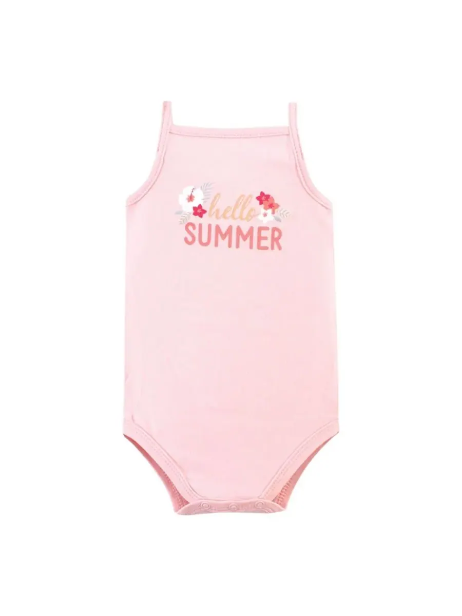 Хлопковые боди без рукавов Hudson Baby, Tropical Toucan — изображение 2 из 4
