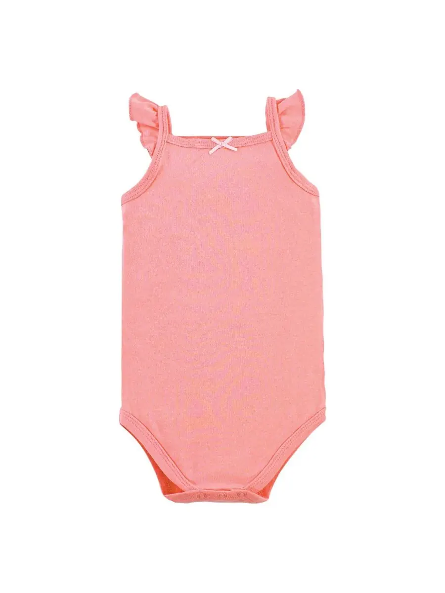 Хлопковые боди без рукавов Hudson Baby, Coral Mint Mermaid — изображение 7 из 7