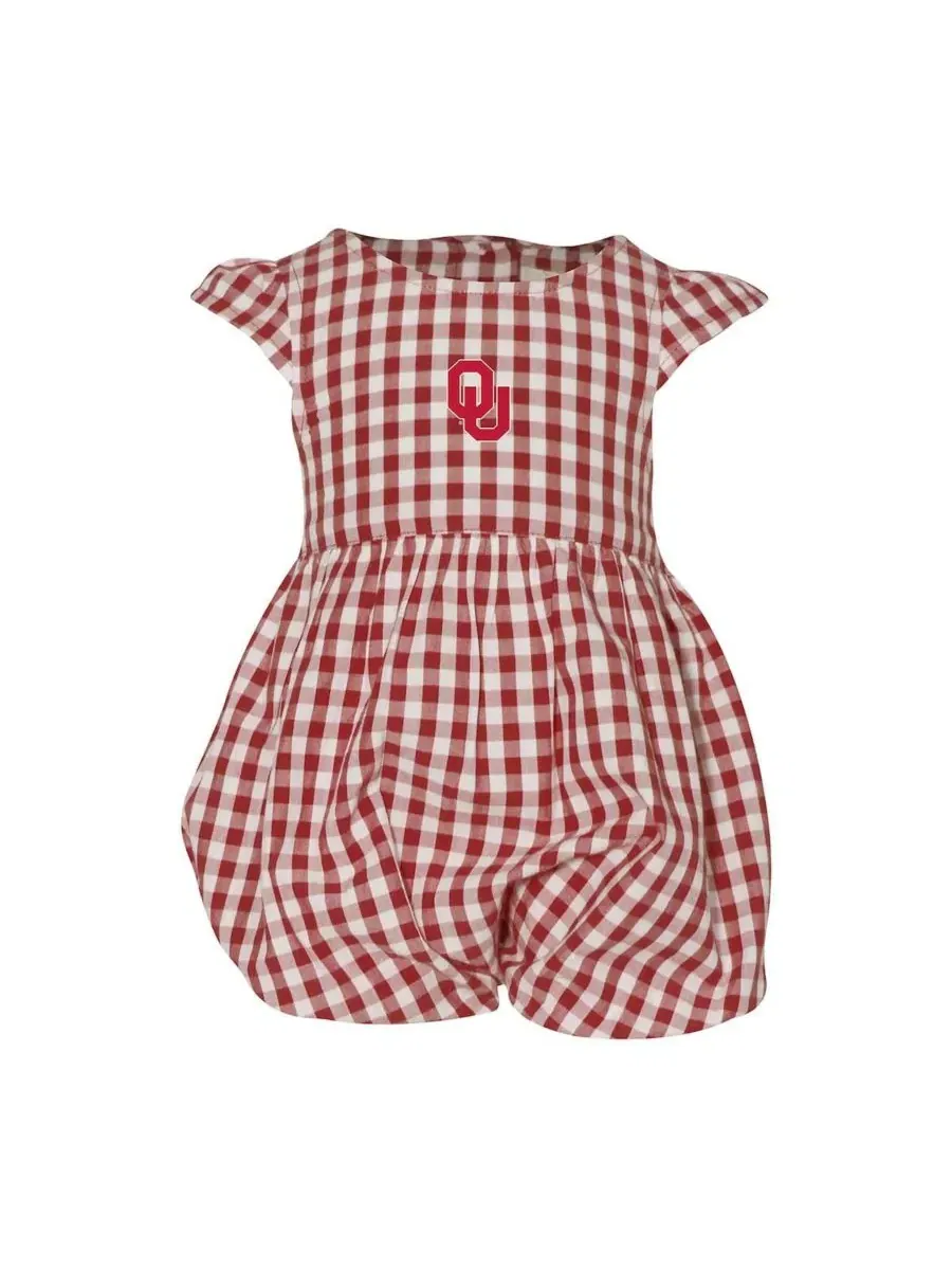 Детский боди-комбинезон с воланами Cara Gingham Ruffled Bodysuit Garb