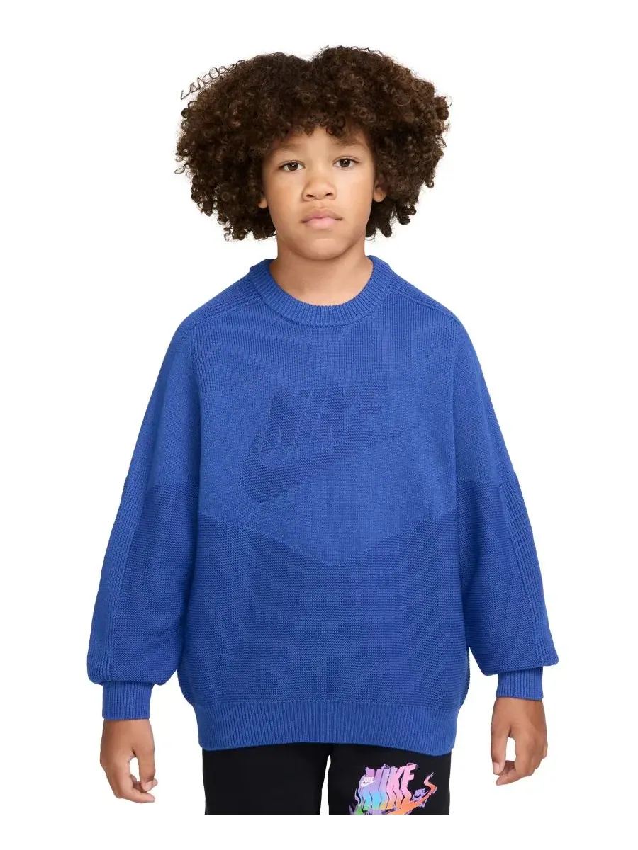 Свитшот с круглым вырезом Sportswear Crewneck Nike — изображение 1 из 3, гейм роял