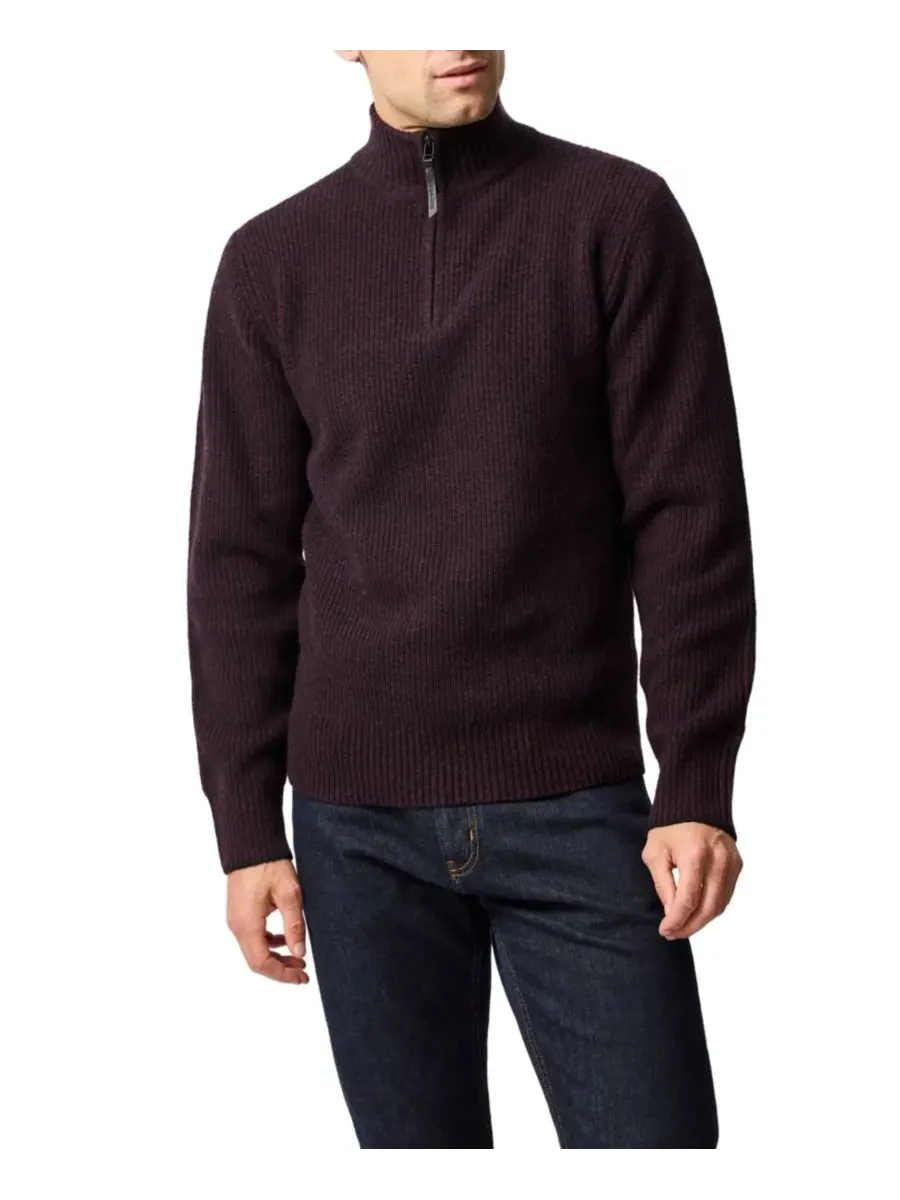 Мужской свитер Robbies Road Quarter Zip Rodd & Gunn — изображение 1 из 5, черный