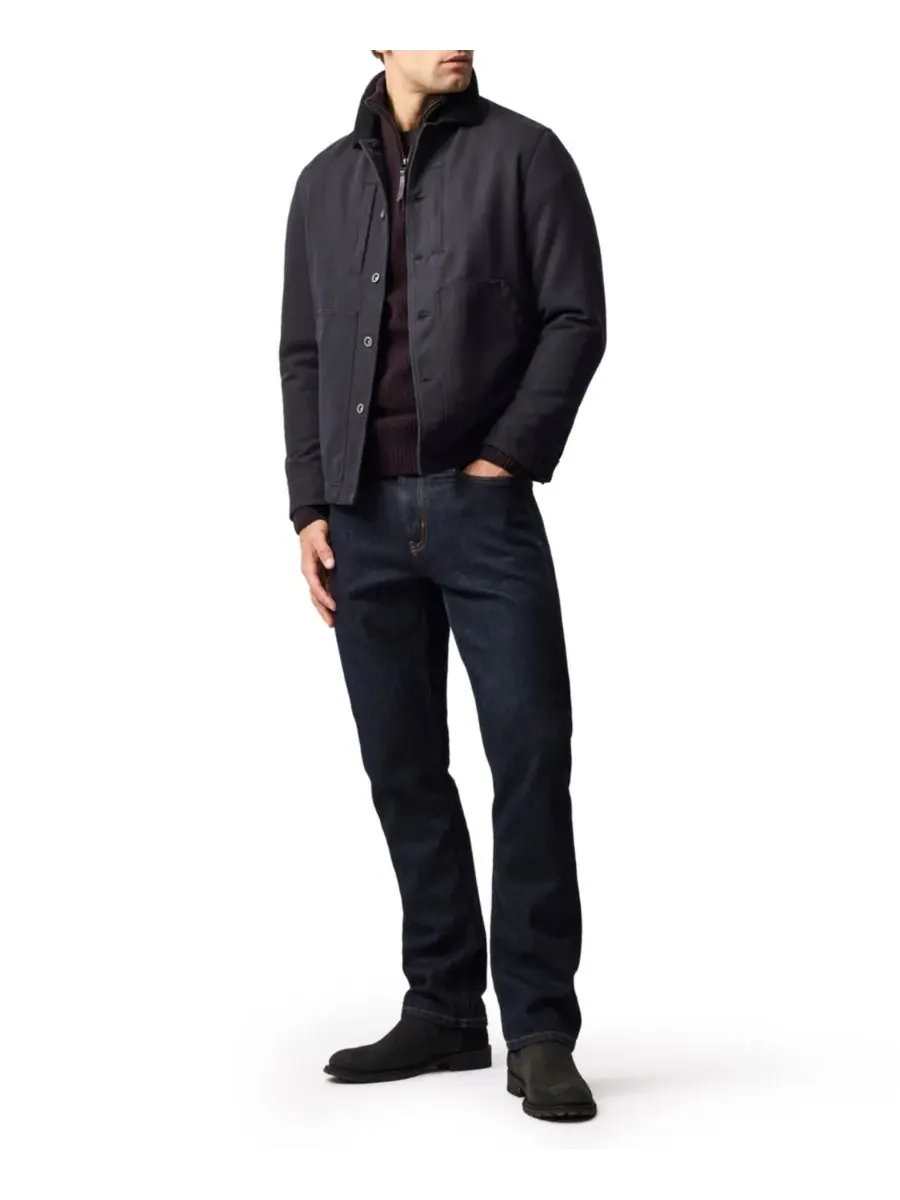 Мужской свитер Robbies Road Quarter Zip Rodd & Gunn — изображение 3 из 5, черный