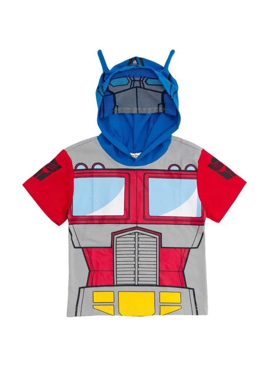Костюмный худи с капюшоном Transformers Optimus Prime Blue — синий