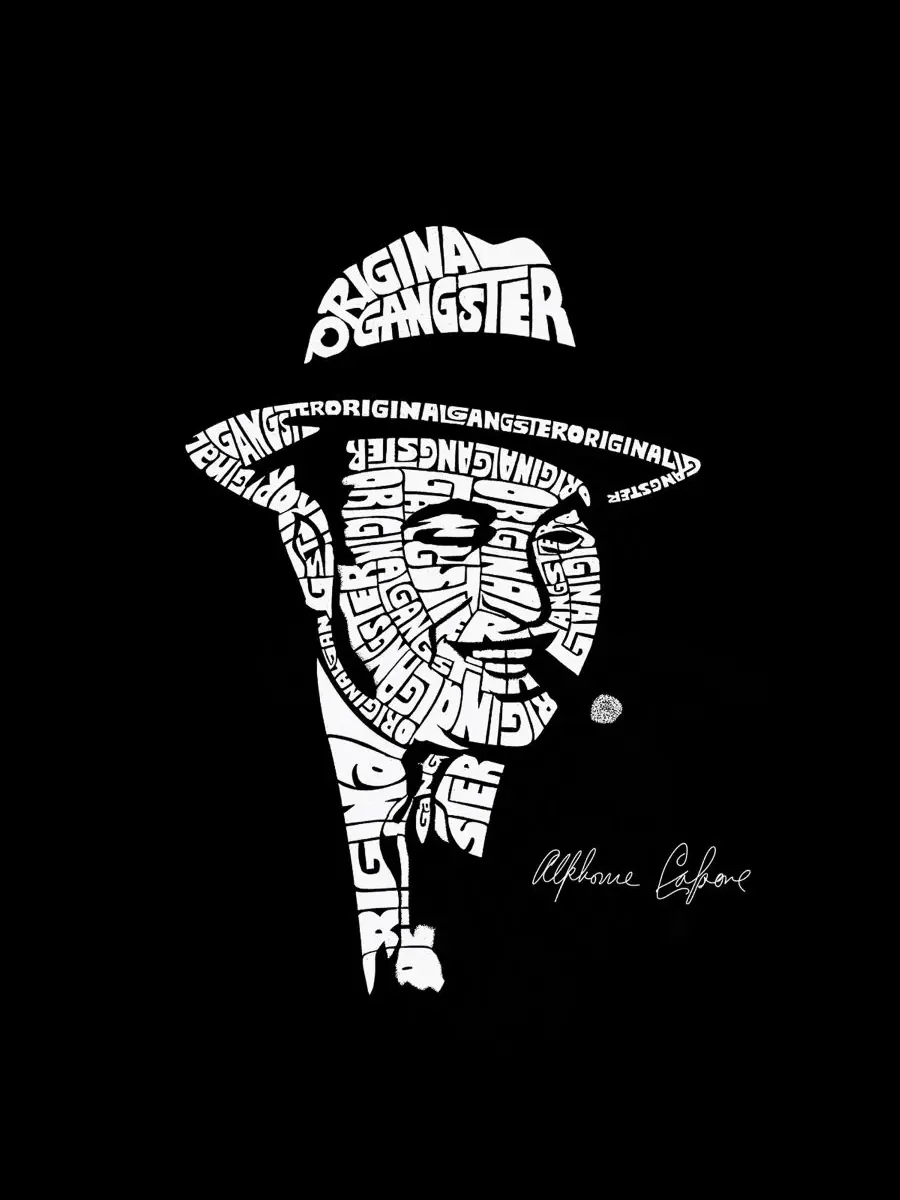 Мужская майка с принтом Frank Sinatra Portrait Word Art LA Pop Art — изображение 4 из 4, черный