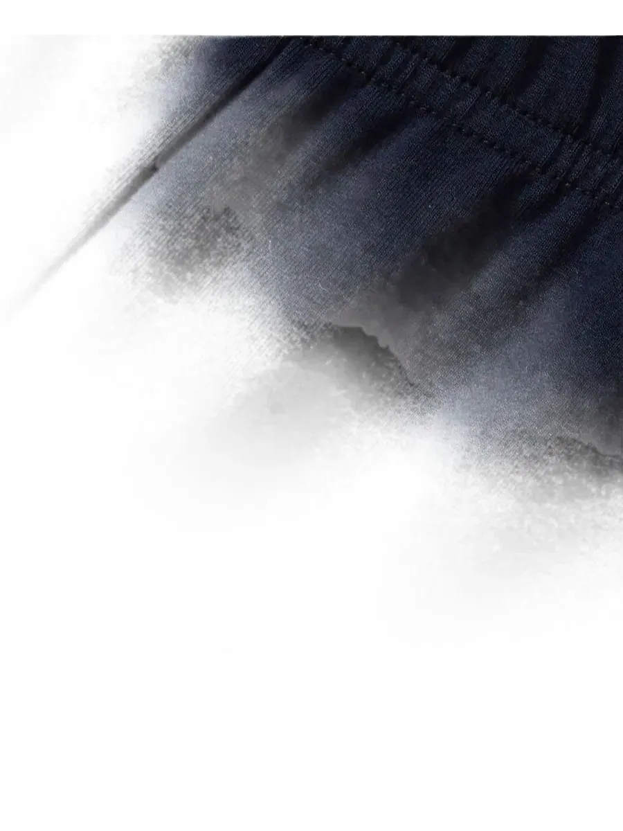 Леггинсы детские с принтом Tough Cotton Ankle Lands' End — изображение 3 из 3, классический темно-синий