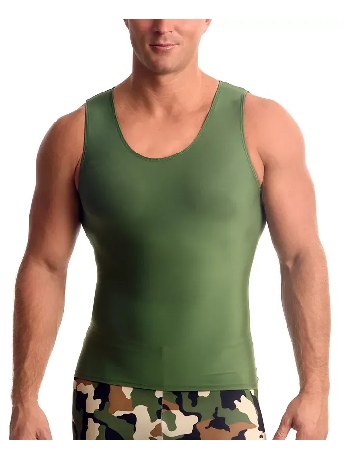 Мужская компрессионная майка для активного отдыха Big & Tall Muscle Tank Top Instaslim