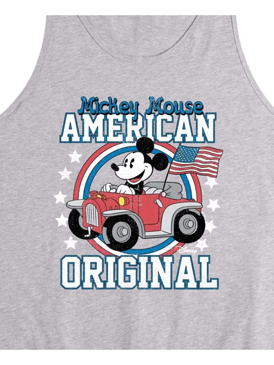 Мужская майка без рукавов Disney Mickey American Original Airwaves — изображение 2 из 3, приглушенный