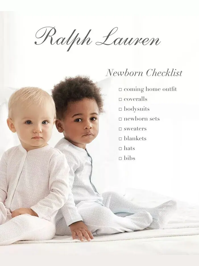 Леггинсы из эластичного хлопка для маленьких девочек Polo Ralph Lauren — изображение 2 из 4, темно-синий