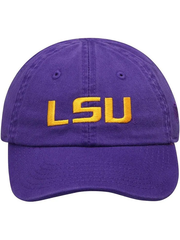 Регулируемая шапка для новорожденных фиолетового цвета LSU Tigers Mini Me Top of the World — изображение 2 из 4, фиолетовый
