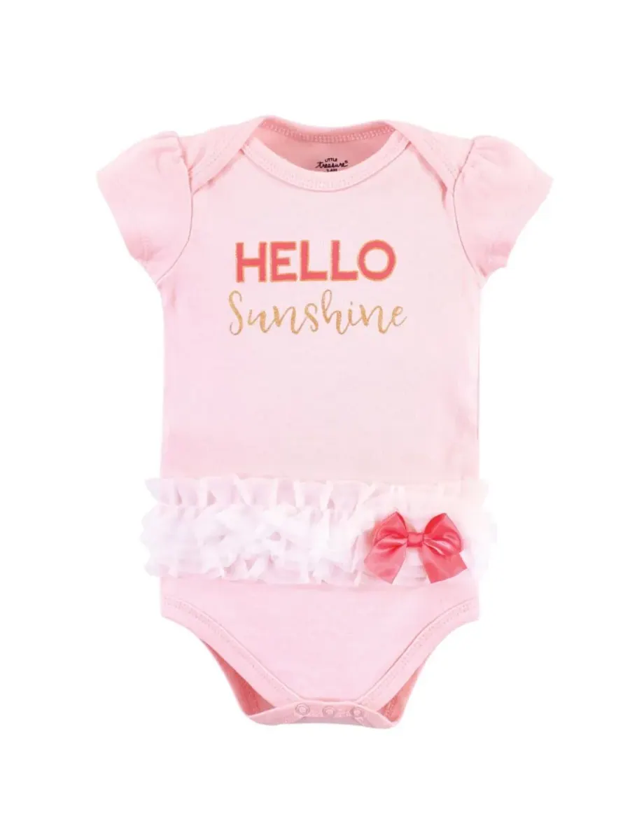 Цельнокроеная одежда Treasure Cotton Little Treasure, Flower Pocket — изображение 2 из 2