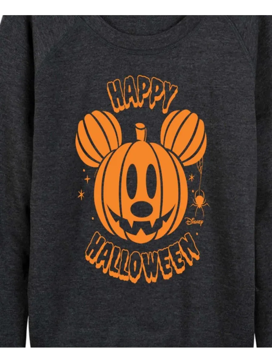 Футболка с длинным рукавом Disney Happy Halloween Микки Маус из французской махровой ткани больших — изображение 2 из 3