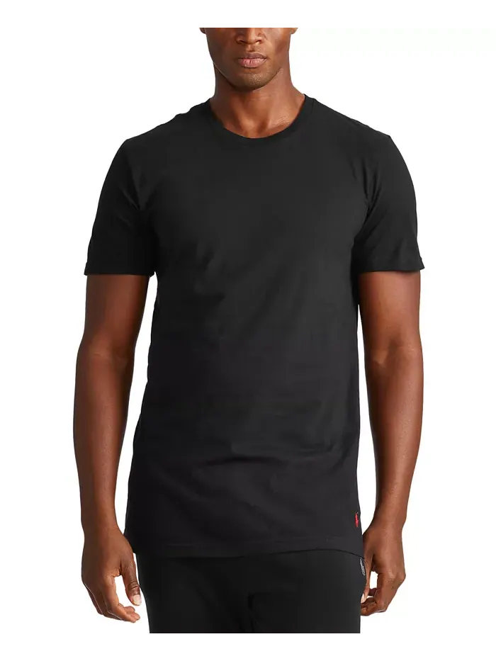 Мужские классические майки, 3 шт Polo Ralph Lauren — изображение 3 из 5, черный