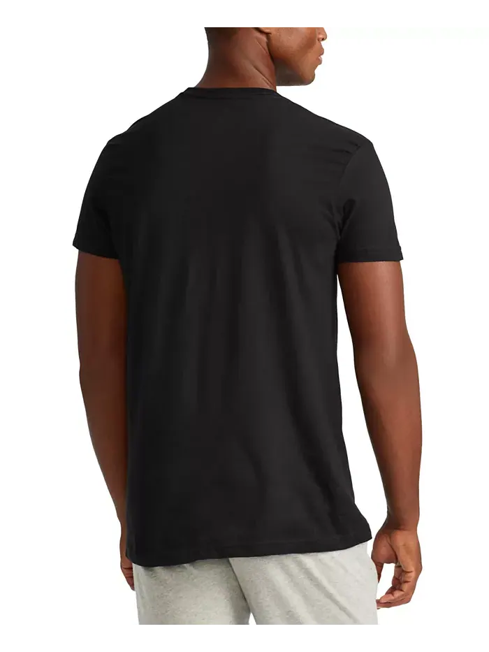 Мужские классические майки, 3 шт Polo Ralph Lauren — изображение 2 из 8, черный
