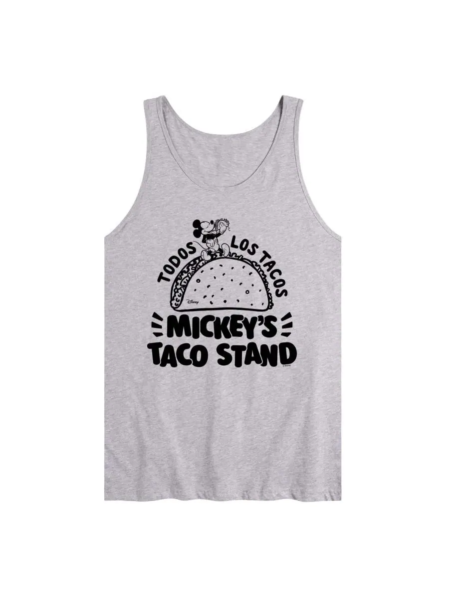 Мужская майка без рукавов с принтом Disney Mickey's Taco Stand AIRWAVES — изображение 1 из 3, приглушенный