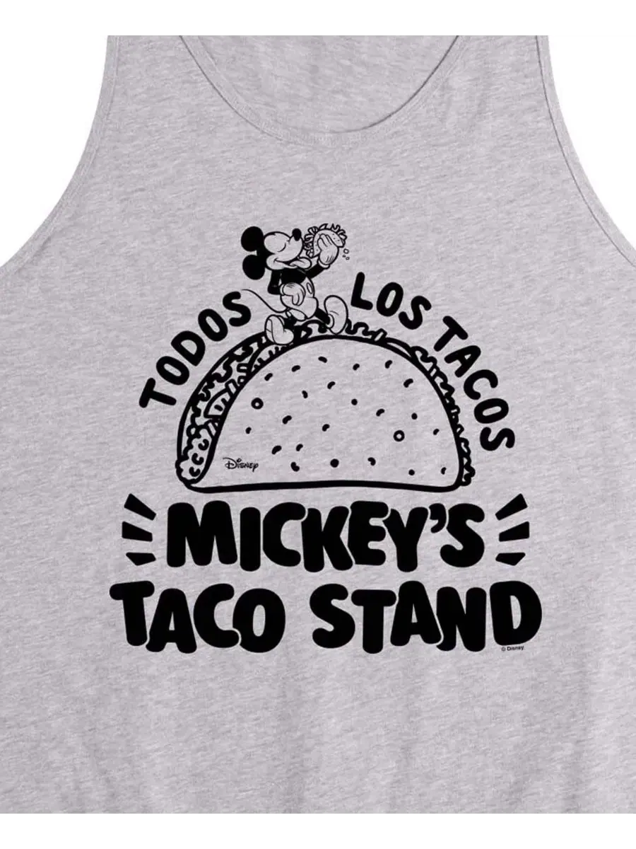 Мужская майка без рукавов с принтом Disney Mickey's Taco Stand AIRWAVES — изображение 3 из 3, приглушенный