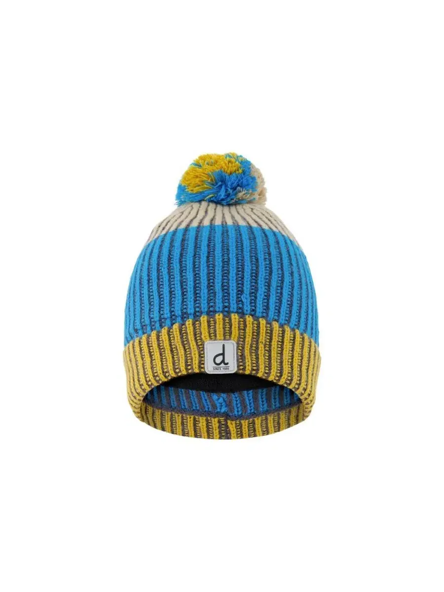 Зимняя вязаная шапка с помпоном, модель Winter Knit Hat Deux par Deux