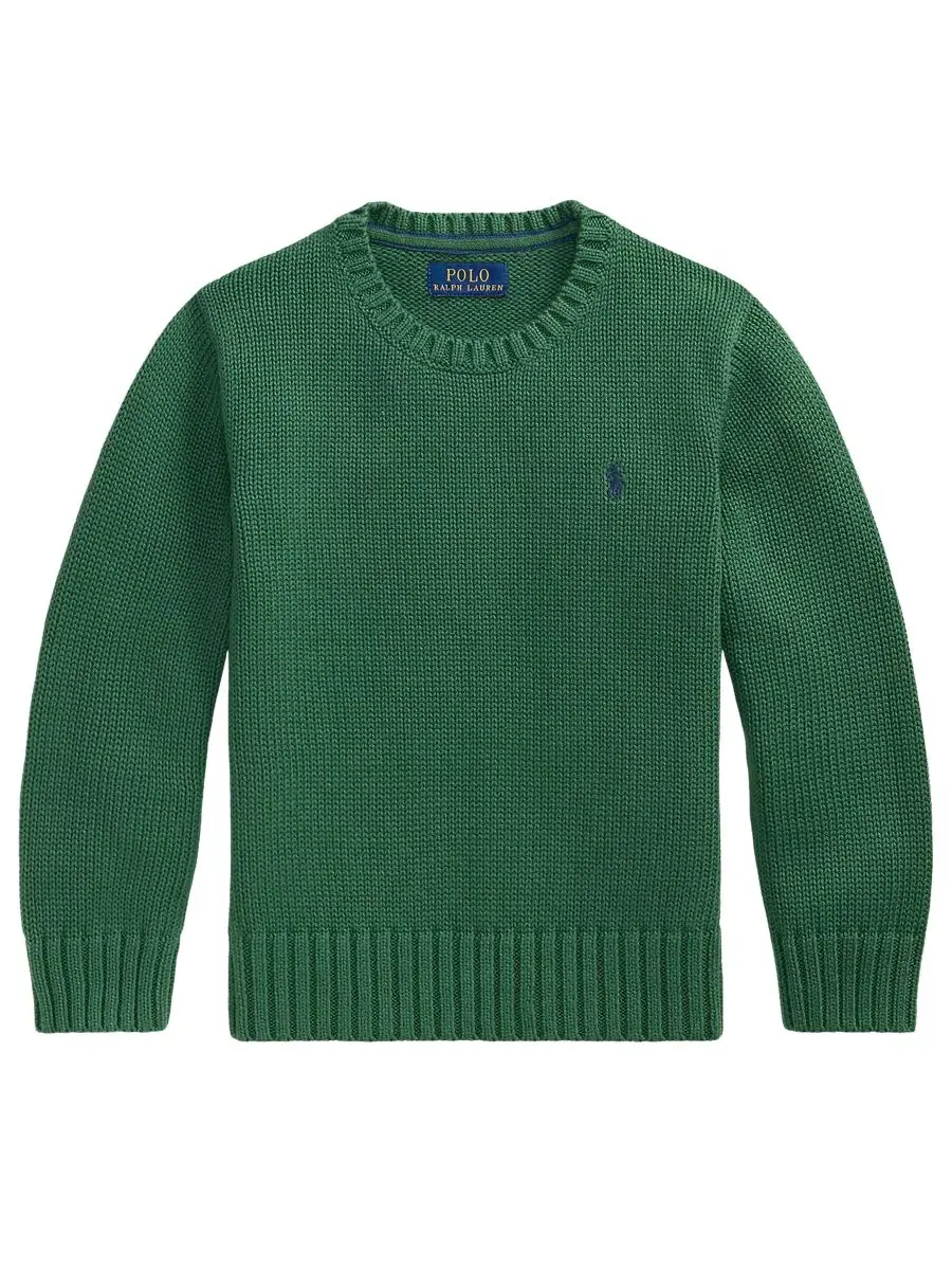 Свитер с круглым вырезом с длинным рукавом Polo Ralph Lauren