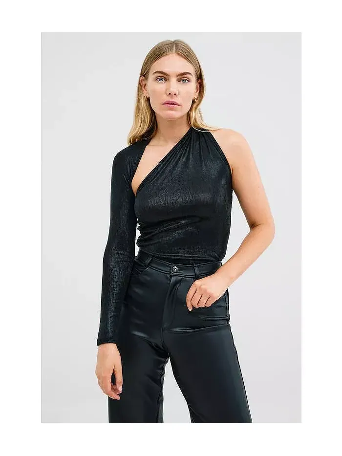 Женский топ Manhattan Metallic на одно плечо Marcella