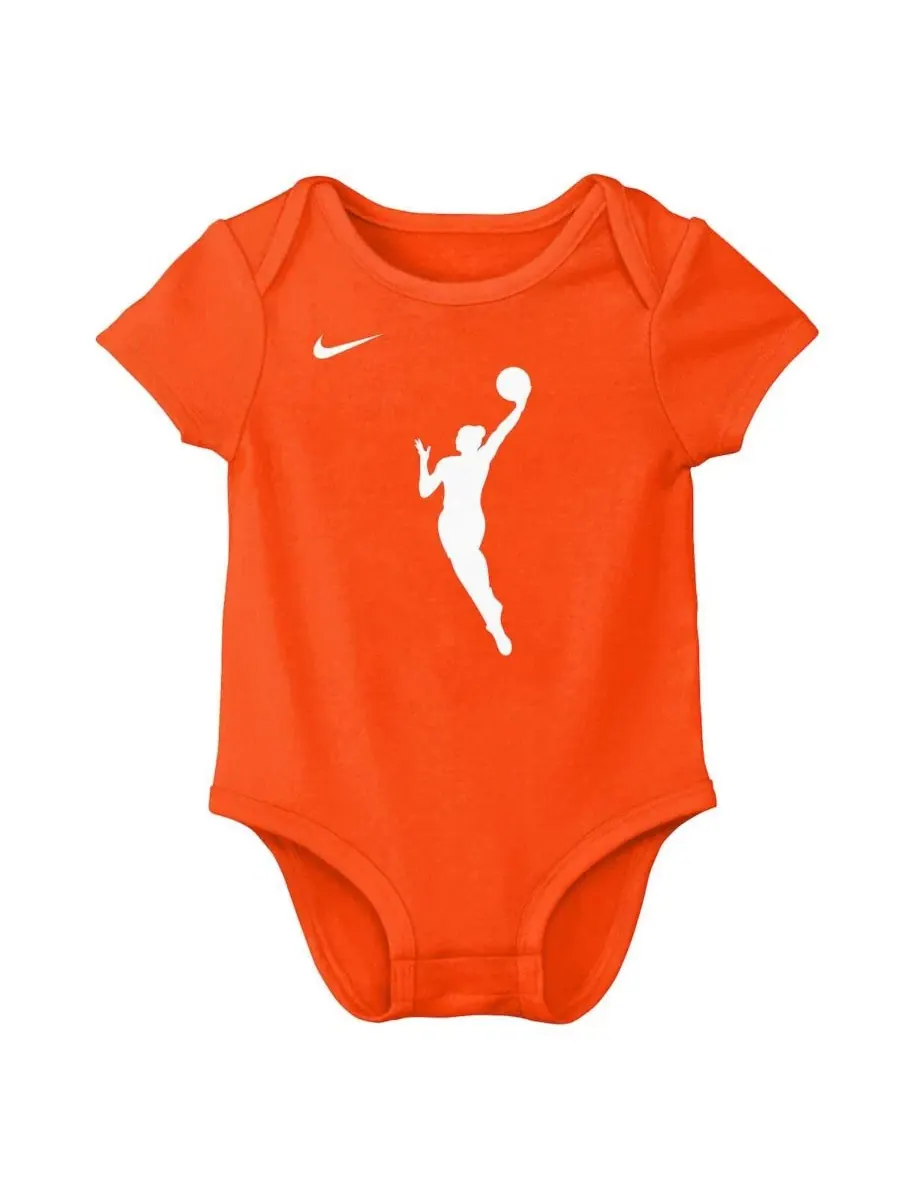 Боди с принтом WNBA Essential Logo Nike — изображение 2 из 3, оранжевый