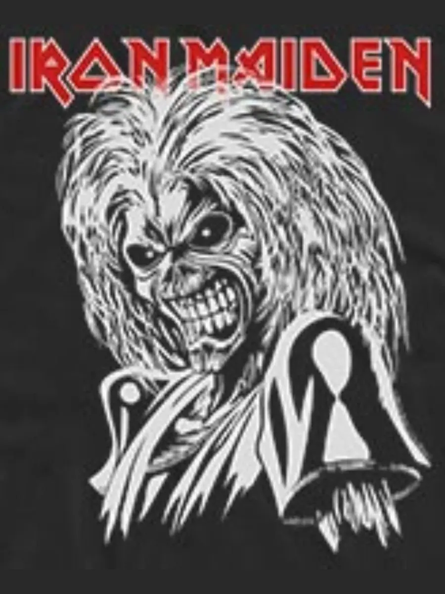 Мужская майка Iron Maiden Eddie Face Graphic Tank Top Fifth Sun — изображение 3 из 3, черный