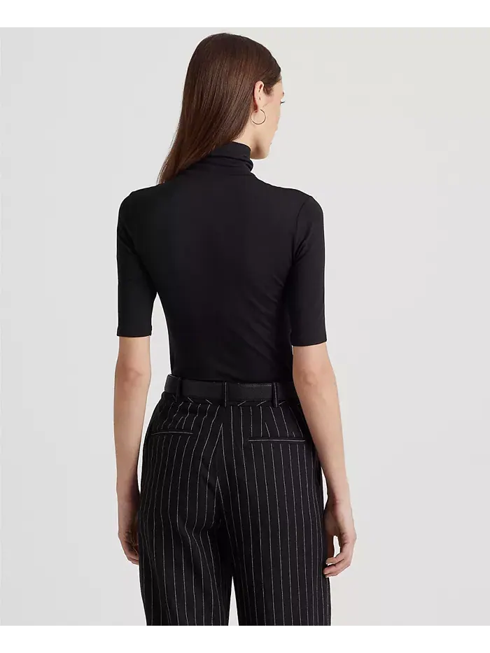 Облегающая водолазка Lauren Ralph Lauren — изображение 2 из 14, черный