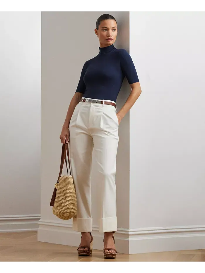 Облегающая водолазка Lauren Ralph Lauren — изображение 13 из 14, черный