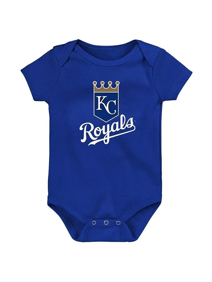 Боди Royal Kansas City Royals Primary Team с логотипом для новорожденных Outerstuff — изображение 1 из 1, королевский