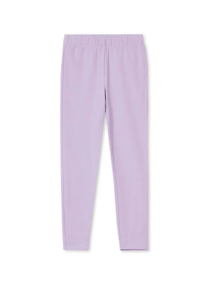 Леггинсы детские хлопковые с принтом Tough Cotton, бренд Lands' End