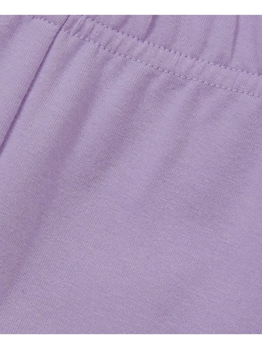 Леггинсы детские хлопковые с принтом Tough Cotton, бренд Lands' End — изображение 3 из 3, сиреневый