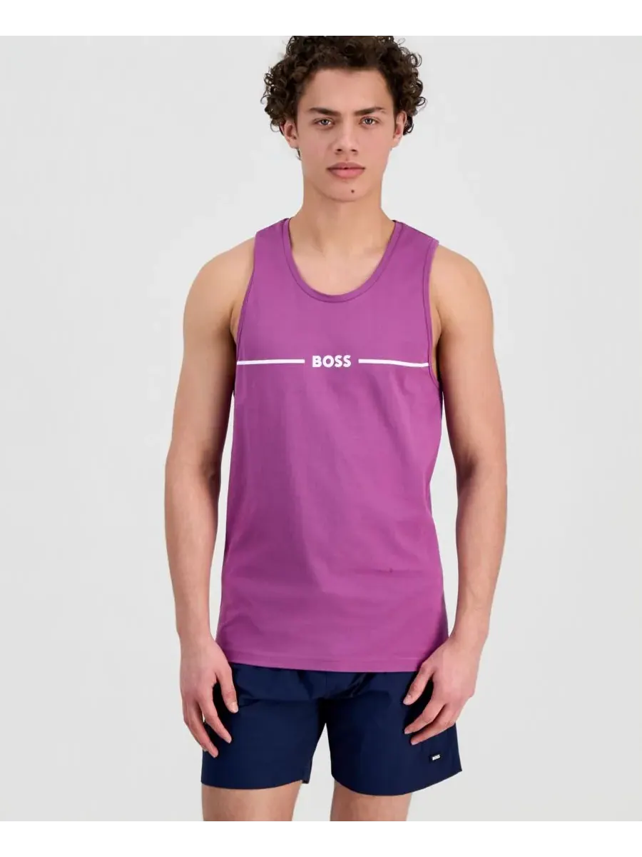 Мужская майка с логотипом Hugo Boss