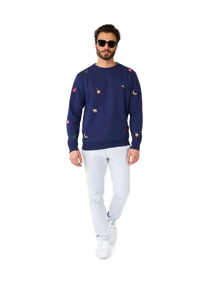Мужские свитера Deluxe OppoSuits — изображение 3 из 4, темно-синий
