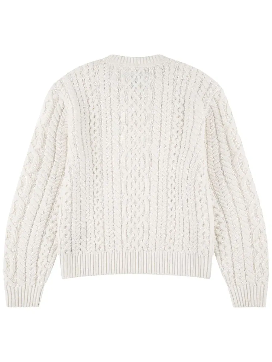 Свитер с косами, с длинным рукавом abercrombie kids — изображение 2 из 4, жет