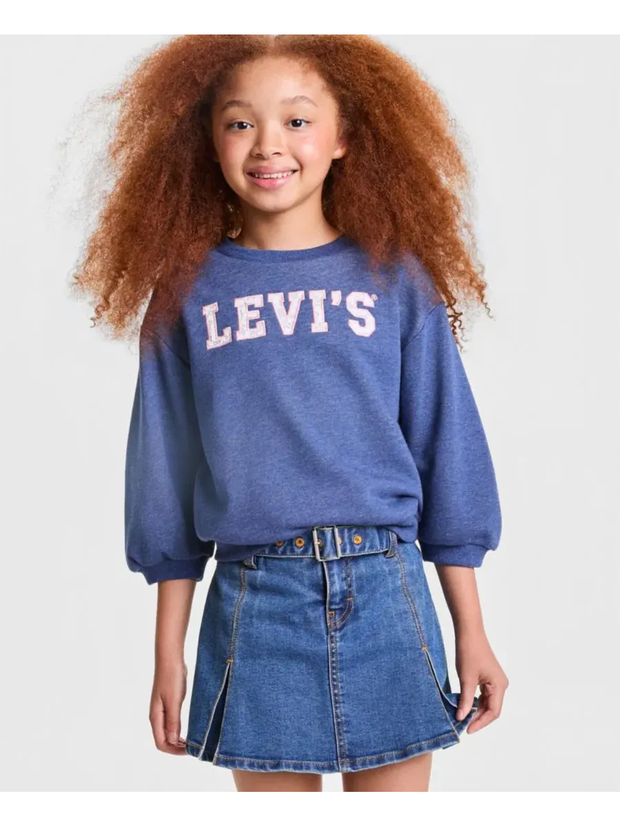 Детский свитер с защипами на рукавах Levi's