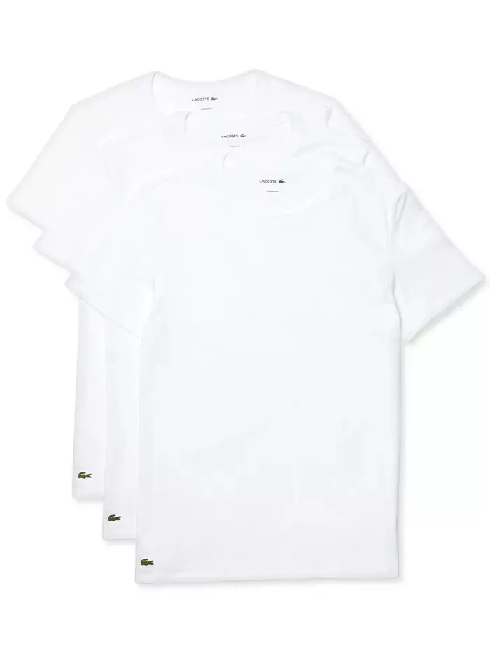 Майки Lacoste, мужские, комплект из трех штук