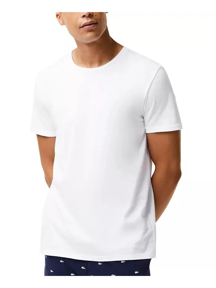 Майки Lacoste, мужские, комплект из трех штук — изображение 2 из 7, белый