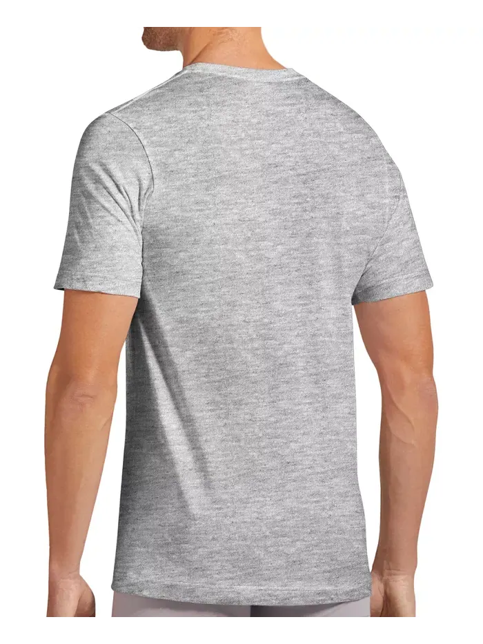Мужские майки без бирок Classic Collection, 3 шт Jockey — изображение 3 из 4, серый