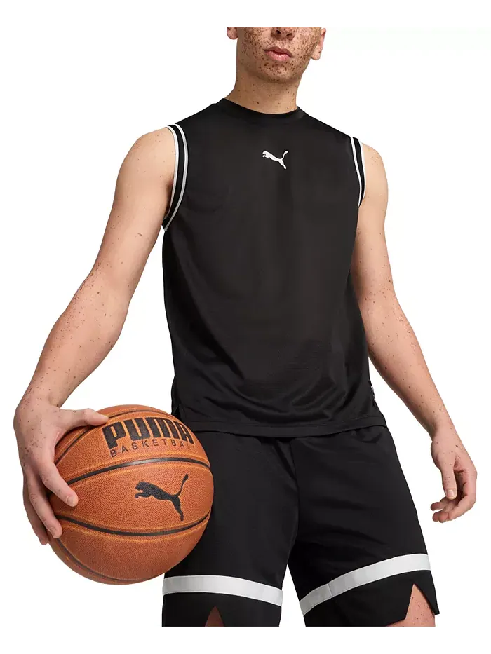 Мужская майка Winning Shot Regular-Fit с сетчатыми вставками и логотипом Puma