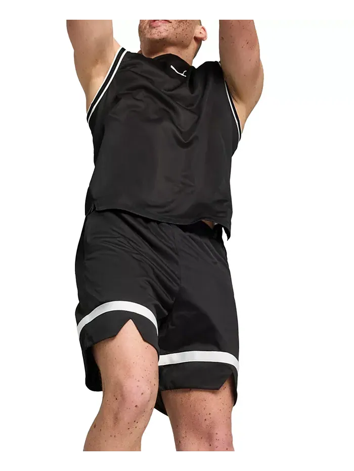 Мужская майка Winning Shot Regular-Fit с сетчатыми вставками и логотипом Puma — изображение 3 из 3, черный
