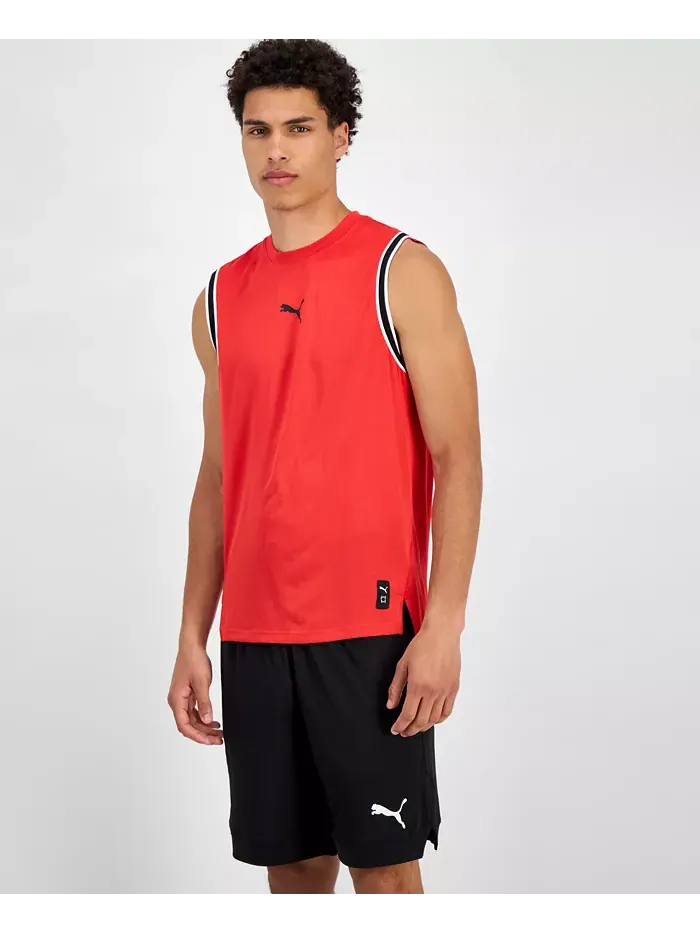 Мужская майка Winning Shot Regular-Fit с сетчатыми вставками и логотипом Puma