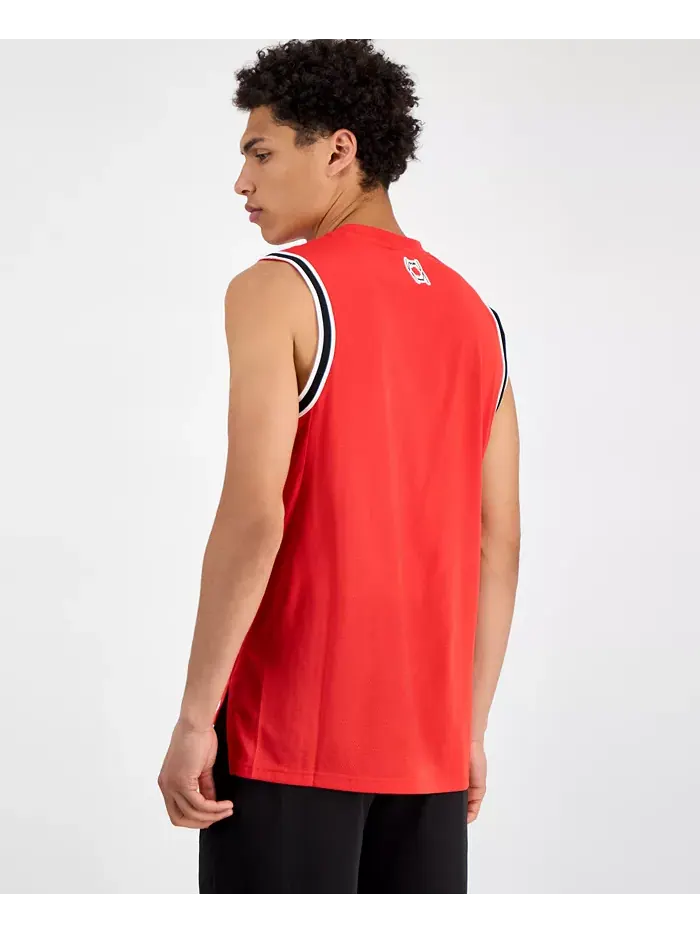 Мужская майка Winning Shot Regular-Fit с сетчатыми вставками и логотипом Puma — изображение 2 из 4, красный