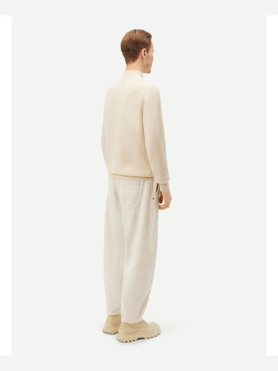 Мужской свитер с высоким воротником Gobi Cashmere — изображение 2 из 6, серый