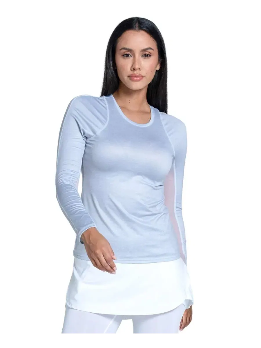 Женский лонгслив с длинным рукавом Breeze Long Sleeve Lucky In Love — изображение 1 из 3, серый